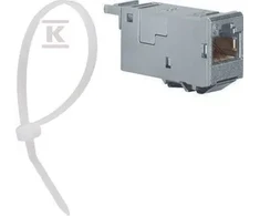 Hager BTR RJ45 kt.6 ryšių modulis multimedijos komutatoriams (VZ314RJK)
