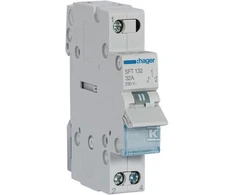 Hager MOD.PRZ.INS.I-0-II POINT.COOR. IŠ VIRŠUS 1P 32