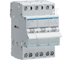 Hager modulinis jungiklis 1-0-2 40A 3P (SFT340)
