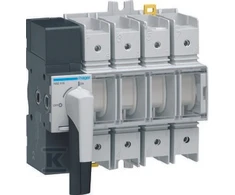 Hager 4P 160A jungiklis su matoma pertrauka (HAE416)