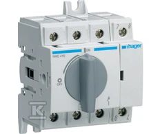 Hager MOD.ISO.SIZE.4P 100A, DYDIS.