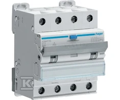 Hager OFF DIF+ OVERPRINT 4P 6KA B 13A/30MA TIPAS