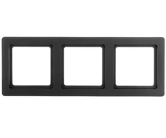 Hager Polo Berker Box Q.1 3 kartus tankus Velvet antracitas (10136086)