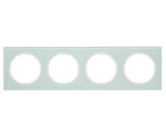 Hager Polo 10142209 Berker R.3 Keturgubas stiklo rėmas baltas 10142209