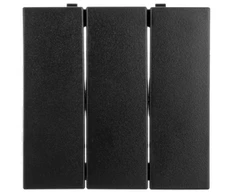 Hager Polo Berker Trigubas adapterio B.1 / B.3 / B7 raktas Glas antracitas (16651606)