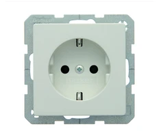 Berker Hager Polo 47436089 Viengubas lizdas SCHUKO sniego baltumo aksomas Q.1 47436089