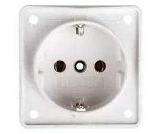 Hager Polo 941852502 Mobilus lizdas IP44 SCHUKO sniego baltumo 941852502