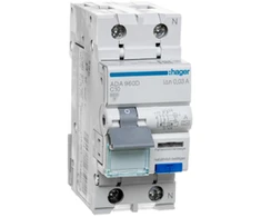 Hager Polo Hager 1 + N 10A C 0,03A A ADA910D