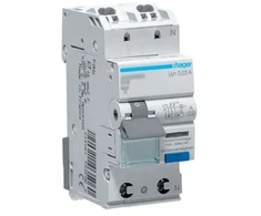 Hager Polo ADS906D RCBO 1P+N 6kA B6A 0.03A A tipo greitosios jungties ADS906D