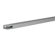 Hager Polo BA63001507030B tehaselito šukuotas kanalas BA6 15x30mm PVC pilkas BA63001507030B /2m/