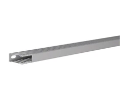 Hager Polo BA64001507030B tehaselito šukuotas kanalas BA6 15x40mm PVC pilkas BA64001507030B /2m/