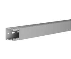 Hager Polo BA64004007030B tehaselito šukuotas kanalas BA6 40x40mm PVC pilkas BA64004007030B /2m/