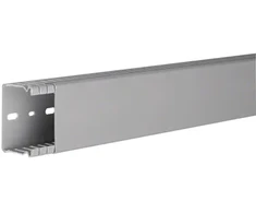 Hager Polo BA64008007030B tehaselito šukuotas kanalas BA6 40x80mm PVC pilkas BA64008007030B /2m/