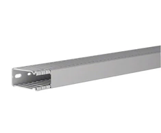 Hager Polo BA66002507030B tehaselito šukuotas kanalas BA6 25x60mm PVC pilkas BA66002507030B /2m/