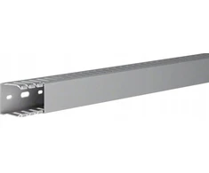 Hager Polo DNG3702007030B tehaselito šukuotas kanalas DNG 20x37mm PVC pilkas DNG3702007030B /2m/