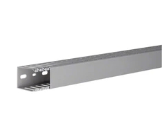 Schneider Electric Hager Polo DNG5003707030B tehaselito šukuotas kanalas DNG 50x37mm PVC pilkas DNG5003707030B /2m/