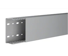 Hager Polo DNG5010007030B tehaselito šukuotas kanalas DNG 50x100mm PVC pilkas DNG5010007030B /2m/