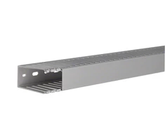 Hager Polo DNG7503707030B tehalit Šukų kanalas DNG 75x37mm PVC pilkas DNG7503707030B /2m/