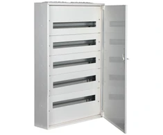Hager Polo FW524WT Modulinė paskirstymo plokštė 5x24 paviršinio montavimo IP30 FW524WT