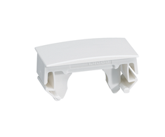 Hager Polo GBDCLIP9016 Tvirtinimo spaustukas 45x45 mm tehaselit.GBD prietaisams, baltas GBDCLIP9016