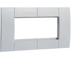 Hager Polo GT4539016 tehalit.WA 3 kartų montavimo rėmas 45x45mm baltas GT4539016