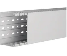 Hager Polo HA780120 tehalit Kanał grzebieniowy HA7 bezhalogenowy HA7 120x80mm šviesiai pilkas HA780120 /2m/