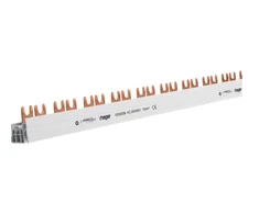 Hager Polo KDN263B Jungiamoji šyna 2P 63A 10mm2 šakutė (56 moduliai) KDN263B