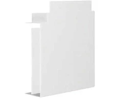 Hager Polo LF6019059016 tehaselit.LF Plokščias kampas, 60x190mm, baltas LF6019059016