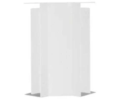 Hager Polo LF6023049016 tehaselit.LF Vidinis kampas, 60x230 mm, baltas LF6023049016