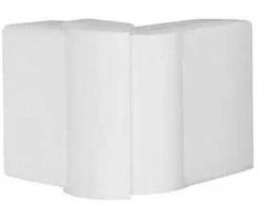 Hager Polo LFF4009039016 tehaselit.LFF Reguliuojamas išorinis kampas 40x90mm, baltas LFF4009039016
