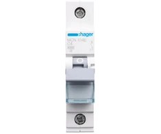 Hager Polo Hager Jungiklis 1P C 4A 6kA AC MCN104E