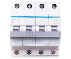 Hager Polo MCN440E automatinis jungiklis 4P C 40A 6kA AC MCN440E