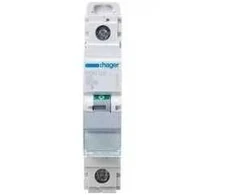 Hager Polo NBN106 Grandinės pertraukiklis 1P B 6A 10kA AC NBN106