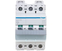 Hager Jungiklis 3P C 16A 10kA AC (NN316)