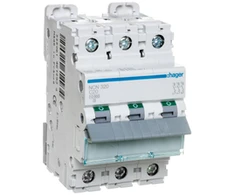Hager Polo Hager 3P C 20A 10kA AC (NN320)