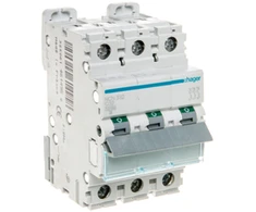 Hager Polo NCN332 grandinės pertraukiklis 3P C 32A 10kA AC NCN332