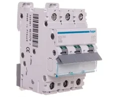 Hager Polo NDN332 Automatinis jungiklis 3P D 32A 10kA AC NDN332