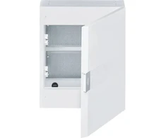 Hager Polo VB218MP Multimedijos skirstomoji skydas 2R IP40, baltos durys VEGA VB218MP