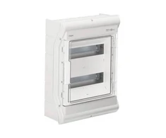Hager Polo VE212PN Moduliniai skirstomieji įrenginiai 2x12, montuojami ant paviršiaus, atsparūs UV spinduliams IP65 Vector VE212PN