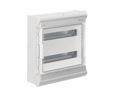 Hager Polo Hager 2x18 modulis skirstomasis skydelis UV atspari UV IP65 Vektorius VE218PN