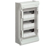 Hager Polo VE312L Moduliniai skirstomieji įrenginiai 3x12 paviršiuje montuojami IP65 Vector VE312L