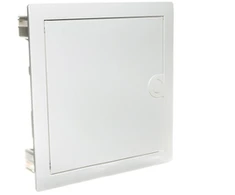 Hager Polo Hager 1x12 modulinis skirstomasis skydas, skirtas kartoniniams lynams IP30 Voltos sienoms (VH12NE)