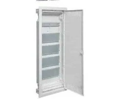 Hager Polo Hager 60 mod. multimedia skydelis metalinėmis durelėmis Hager VOLTA3 VU60NWB