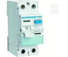 Hager RCC.DIFF.PERJUNGIKLIS 1P+N 25A/30MA TIPO A QUI.L