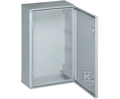 Hager Sieninis korpusas 650 x 400 x 200mm IP65 be montavimo plokštelės Polyester Orion + (FL216B)
