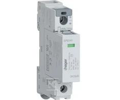 Hager Schneider Electric Ogranicznik przepięć SPD T2 1P TNC In=20kA Imax=40kA SPE140