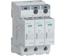 Hager SPD OGR. PRZEP. T2 3P 3+0 TN-C IN20KA