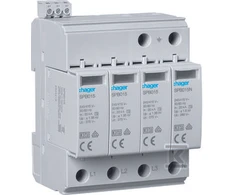 Hager SPD T2 4P 3+1 SIE.TN-S/TT IN=20KA UP?1