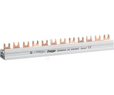 Hager Szyna łączeniowa 4P 63A 10mm2 widełkowa (KDN463A)