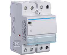 Hager TYLIUS KONTAKTORIAUS 230VAC 3NO 40A AC-7A/B